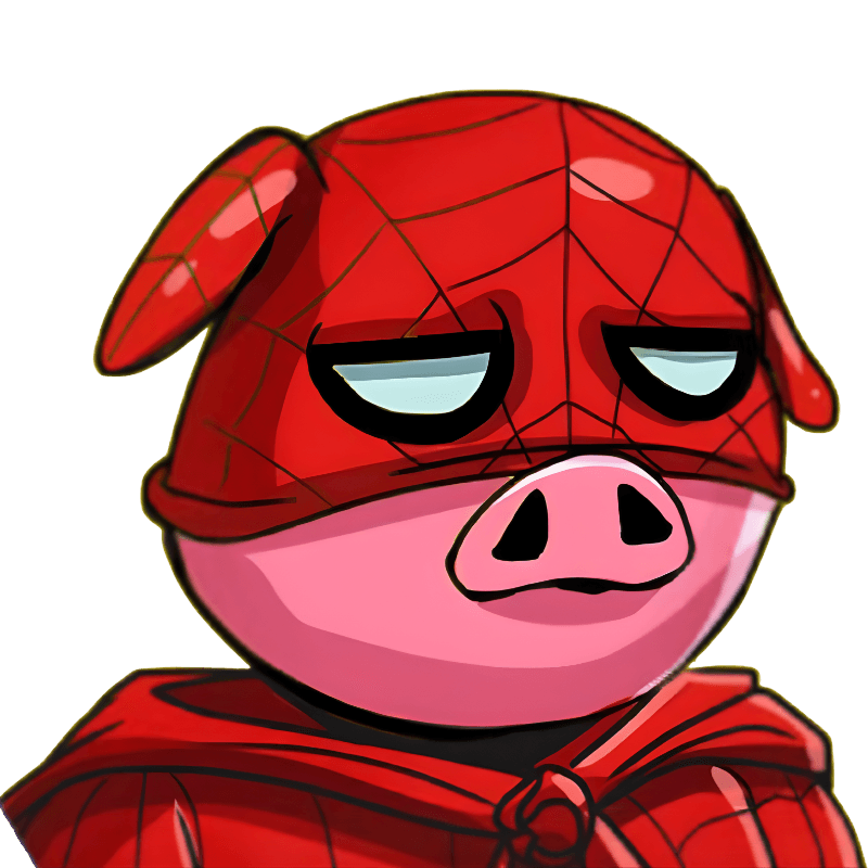 Spider Pig Character
